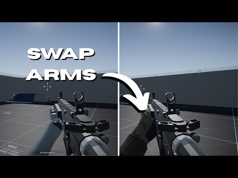 FPS Framework 2.0 - How to swap character arms - Tutorial