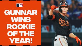 Gunnar Henderson WENT OFF this season on his way to winning AL Rookie of the Year!