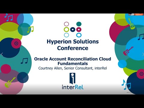 Oracle Account Reconciliation Cloud Fundamentals