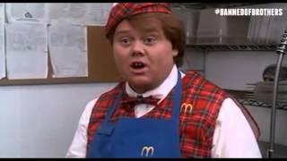 Coming to America - I'm washing lettuce.