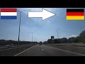 Netherlands Germany Crossing The Border By Car