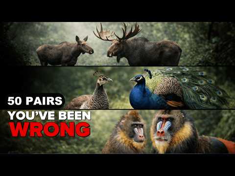 Male vs Female Animals: Same Species, Totally Different Looks (Top 50)