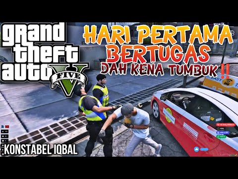 🔴 GTA V | Chiko Hari Pertama Konstabel Iqbal Bertugas