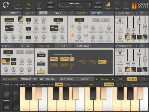 SynthMaster One iOS v1.3 Public Beta