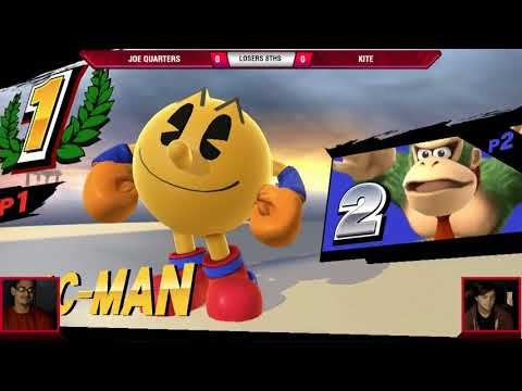VS Weekly 8/17/17 - Losers 8ths - Joe Quarters (Pac-Man) vs Kite (Donkey Kong) - Smash 4