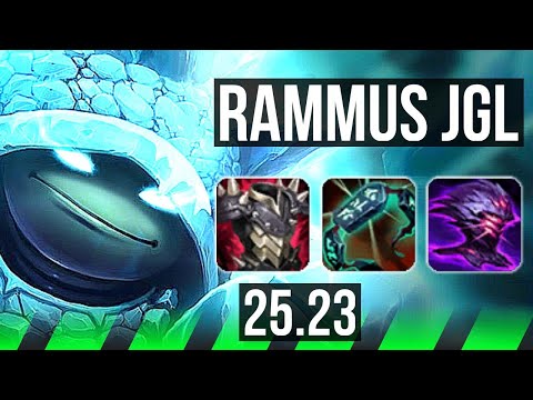 RAMMUS vs KHA'ZIX (JGL) | Rank 11 Rammus | EUW Master | 25.23