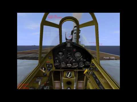 Il-2: Pacific Fighters ( Take-off and Landing on a carrier )