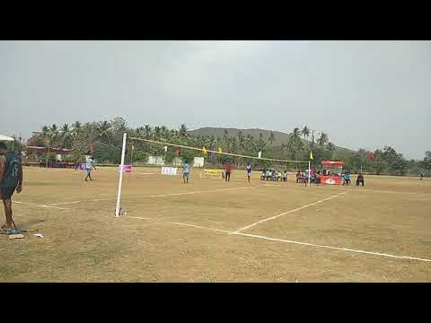 FISTBALL  match AP thunders vs Chennai lions fistball match