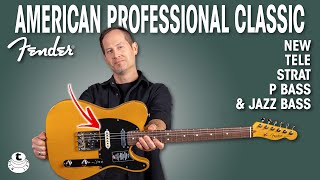 Video thumbnail for What Are The Fender American Professional Classic Guitars & Basses Like? | The Power Trio Test by Thomann's Guitars & Basses