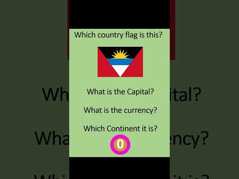ANTIGUA AND BARBUDA what is capital, currency and continent # ANTIGUA AND BARBUDA details learn