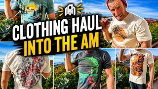 Watch Before You Buy Any NEW Shirts - Into The AM Clothing Haul!