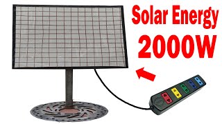 Make High Power Solar Battery At Home! DIY Solar Power