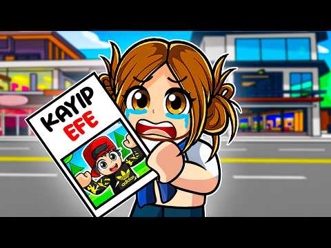 Efe Kayboldu! 😱🕵️ Bebek Dedektifler İş Başında 🔦 Roblox Brookhaven🏡RP