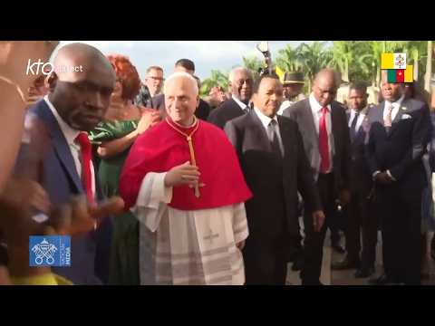 Visite de courtoisie du pape #LéonXIV au président de la République du Cameroun #PapeauCameroun