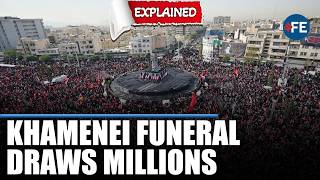 Millions Fill Iraq's Najaf As Khamenei Funeral Procession Heads Toward Final Burial In Mashhad
