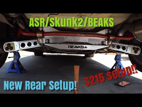 RSX Gets New Rear Suspension Setup | DC5 ASR Beaks Skunk2