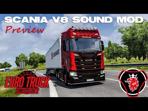 SCANIA V8 Sound Test! | ETS2 1.39 | ProMods 2.51 | SCANIA 730S V8 | Košice - Debrecen