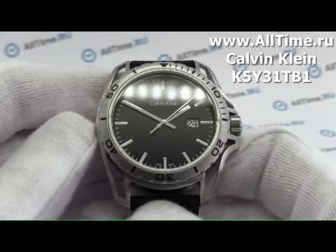 Laikrodis Calvin Klein Watches CK GENTS K5Y31TB1 video