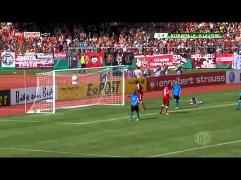 DFB Cup first round Neckarsulmer Sport-Union vs 1. FC Kaiserslautern 0-7   03-08-13