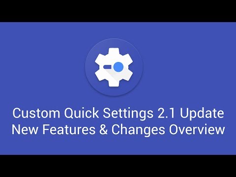 Custom Quick Settings Video
