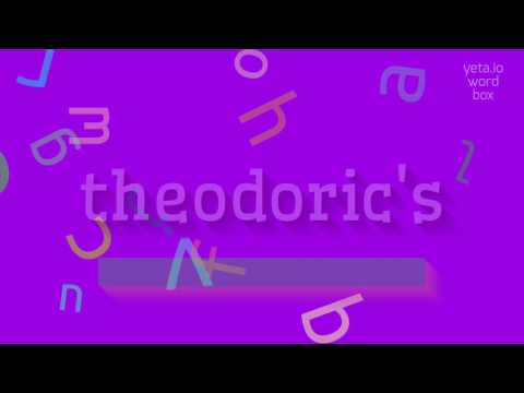 How to say "theodoric's"! (High Quality Voices)