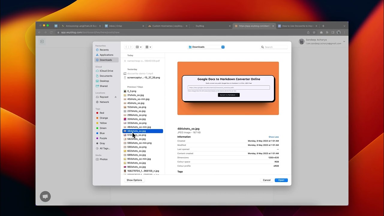 esyblog.com demo video