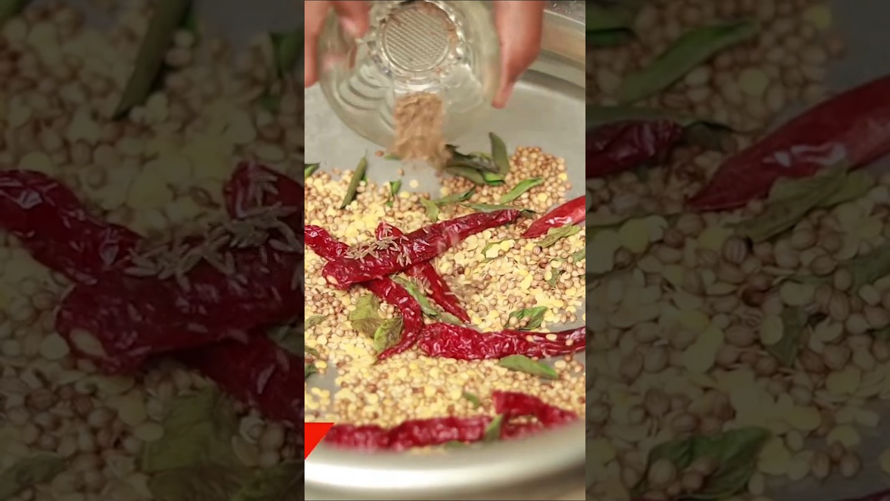 Sambar Powder in 5 Mins! 🌶️ (Million-View Secret!) | NEVER Buy Sambar Powder Again!