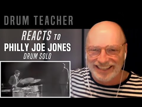 Drum Teacher Reacts to Philly Joe Jones - Drum Solo