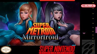 Super Mirrortroid - Hack of Super Metroid (SNES)
