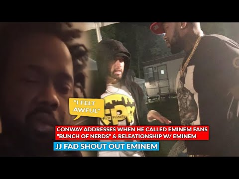 Conway Addresses Controversial Comments on Eminem Fans in New Snippet, JJ Fad Shout Out Eminem & Dre