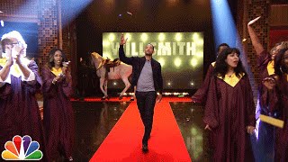 Will Smith's Awesome Tonight Show Entrance