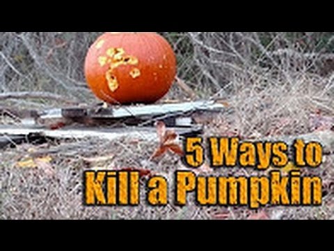 Exploding Pumpkin - Top 5 Ways to Destroy a Pumpkin