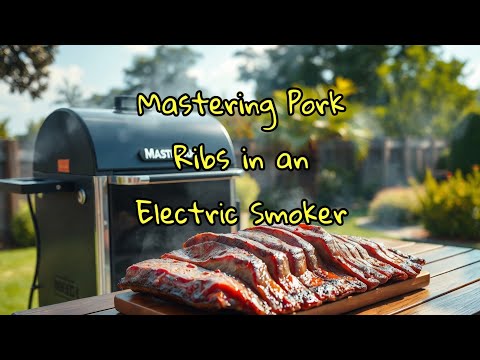 Mastering Pork Ribs in an Electric Smoker#smoking #porkribs #BBQ #cooking #Masterbuilt