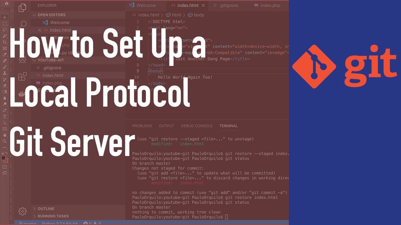 How to Set Up a Local Protocol Git Server