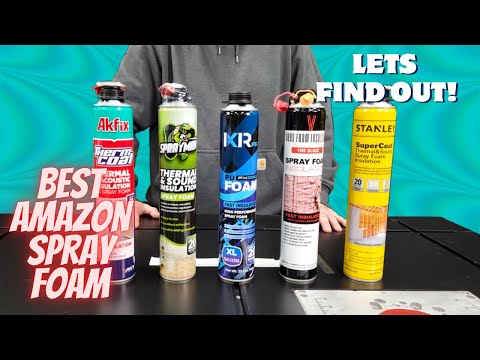 DIY  Spray Foam Insulation - Buy on AMAZON Test