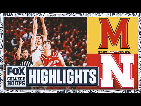 Maryland Terrapins vs. No. 12 Nebraska Cornhuskers Highlights 🏀 FOX College Hoops