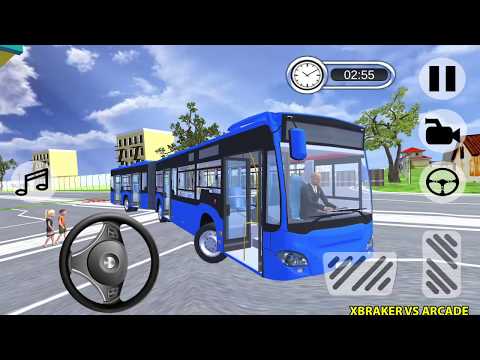 Offroad Metro Bus Game: Bus Simulator | Blue Bus Unlocked Android Gameplay 2018