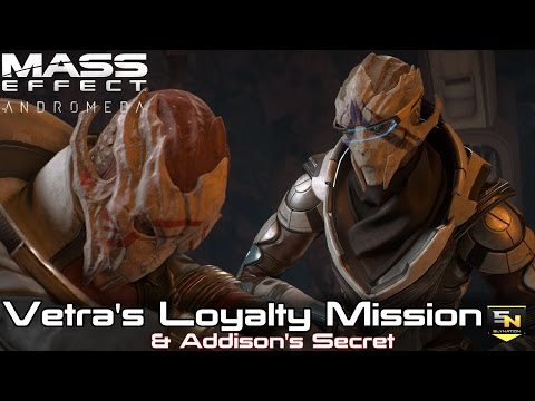 Mass Effect Andromeda | Vetra's Loyalty Mission & Addison's Secret.