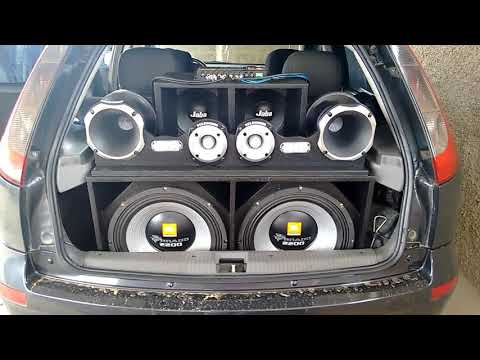 Jabs 8" 250rms - diferença do som com médio grave