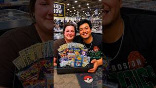 I TOOK MY GIRLFRIEND SHOPPING FOR POKEMON CARDS! #pokemoncards #vendorpov #pokemontcg