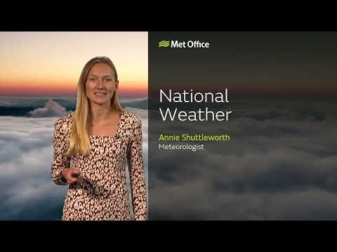02/12/22 - A cold and cloudy weekend - Evening Weather Forecast UK - Met Office weather