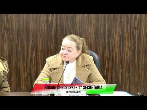 Oradores das Explicações Pessoais: Vereadora Rosani Checelski na 20ª Sessão Ordinária de 2026