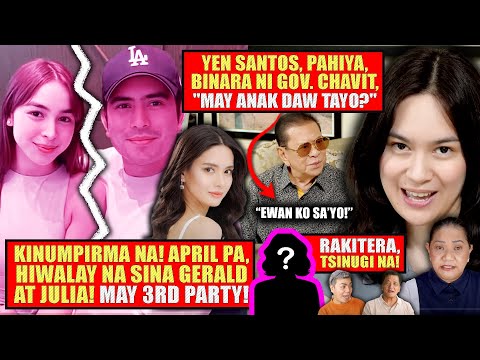 JULIA AT ERICH, MAY GAP! ANO ANG DAHILAN?❗YEN, BINASH SA PAGHAWAK-HAWAK SA HITA NI GOV. CHAVIT!❗