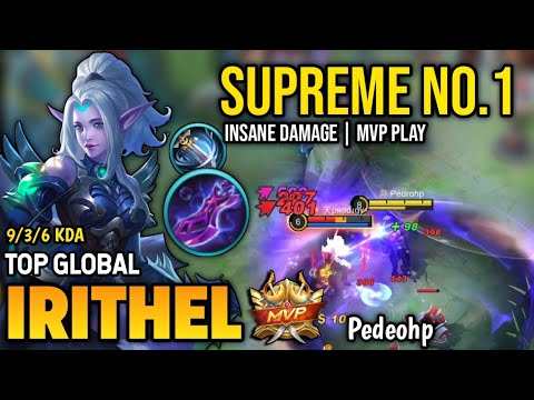 IRITHEL BEST BUILD 2022 | TOP GLOBAL IRITHEL GAMEPLAY | MOBILE LEGENDS ✓