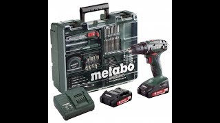 Metabo PowerMaxx BS Basic Mobile Workshop (600080880) - відео 1