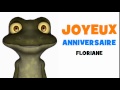 JOYEUX ANNIVERSAIRE FLORIANE!