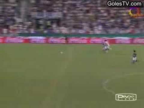Primer Gol de Andres Franzoia a Velez