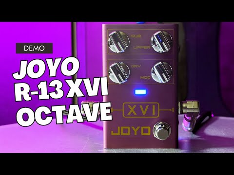 Joyo R-13 XVI Octave pedal demo