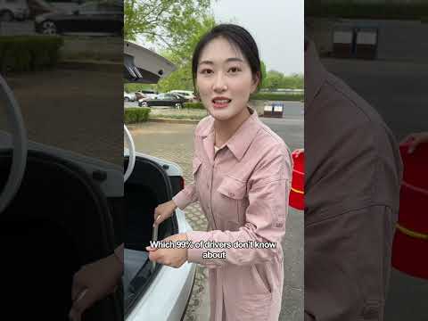 Revealing the 3 hidden functions of the trunk #car #tips  #carsafety#driving #automobile #manual