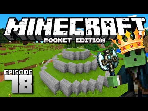 Let's Play Minecraft PE - Ep.78 : Kingdom Project